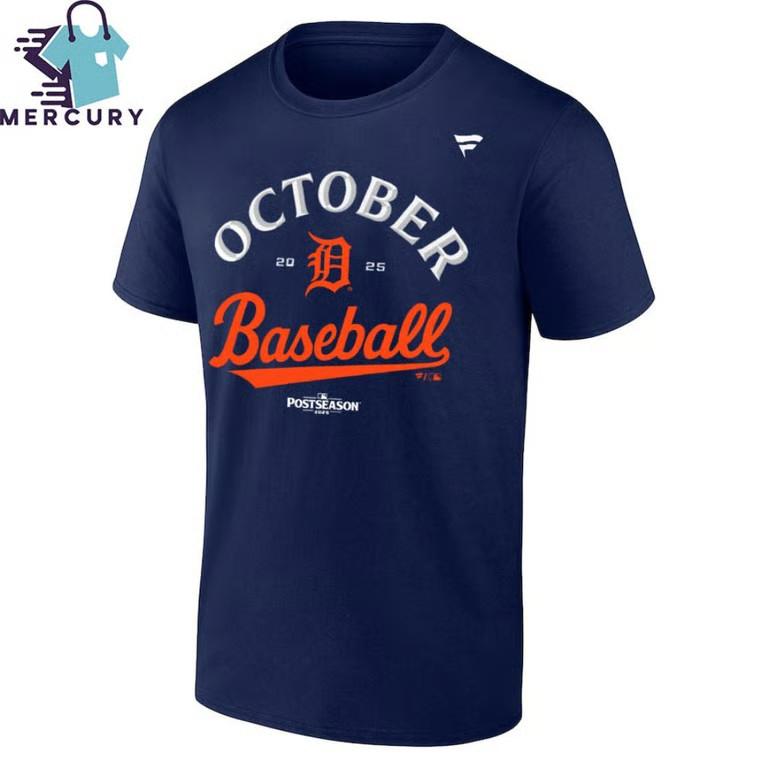 Tigers October Baseball 2025 T-Shirt Unisex T-Shirt XL
