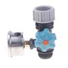 Regulator de presiune G3/4'' Supapă reglabilă de reglare a presiunii apei cu manometru Controler de irigare a grădinii pentru seră