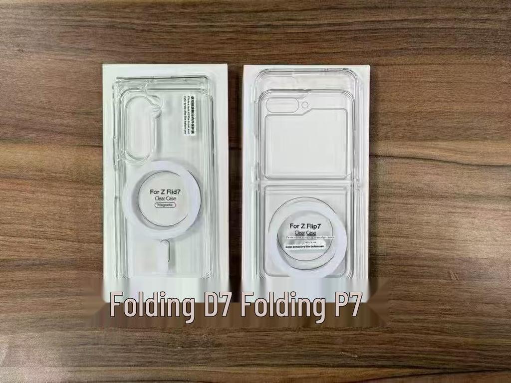 Durable Magnetic Acrylic Phone Case for Samsung Z Fold7/Flip7