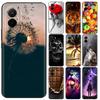 For Xiaomi Poco M7 4G Case Painting Floral Soft Silicone Protective Bumper Cover For Xiaomi Pcoc M7 Pocom7 4G Cases Capa Fundas