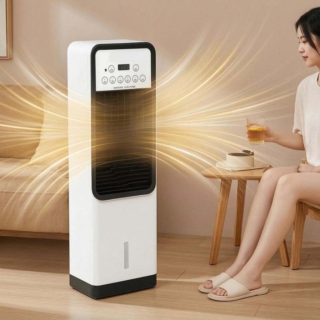 Bladeless Column Fan Cooling with Remotes Air Ventilation Device for Bedroom, Living