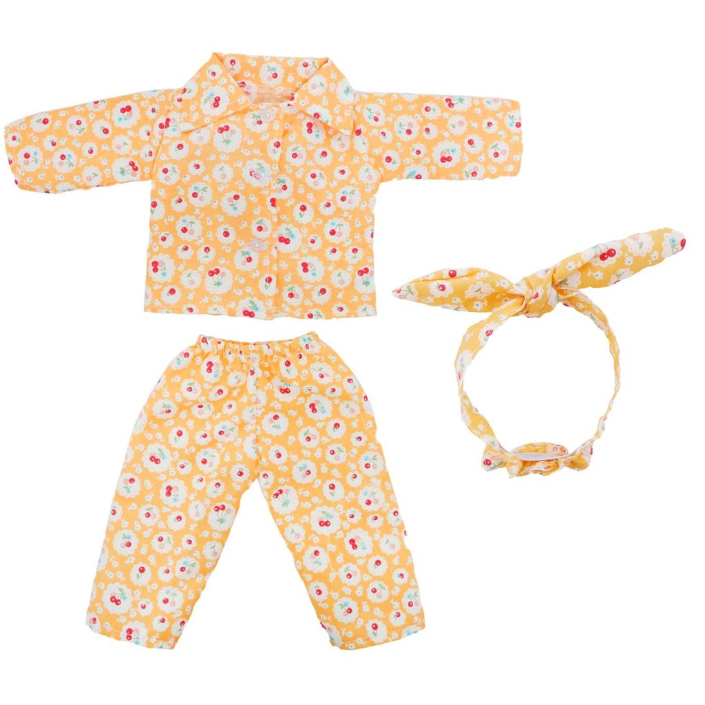 2x 18 Inch Doll Outfits Dots Shirts + Pants + Headband Lovely Pajamas Fashion Clothes for 45cm Doll Accessories Girl Cute Toy