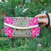 Luxurious Women Ethnic National Flower Bags Handbag Embroidered Clutch Small Flap