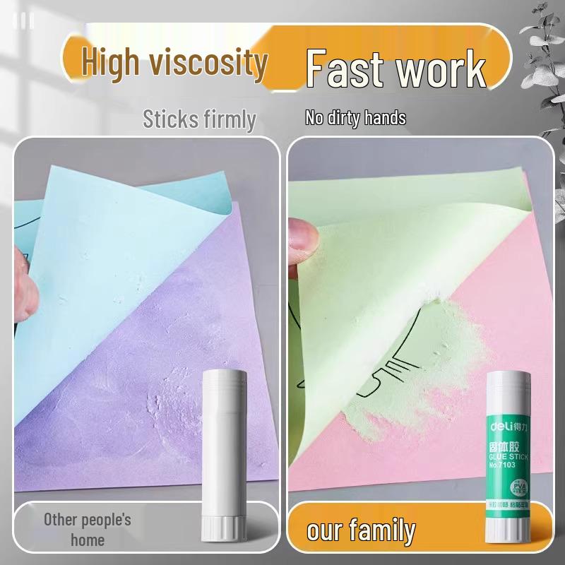 Large Solid Glue Stick for Office, Crafts, and Classroom Use
