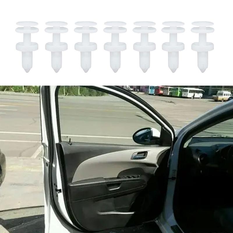 20x Time Saving Car Trim Installation Clips Secure Snap Fit Design Premium Plastic Interior Accessories For C1500 C2500