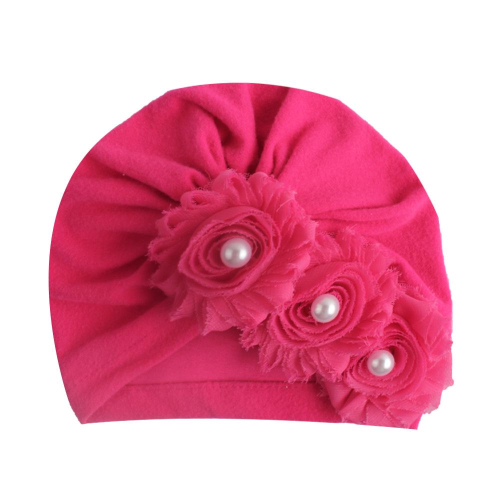 Sunflower Diamond Baby Hat - Solid Color