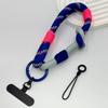 DIY 2-In-1 Mobile Phone Universal Lanyard, Wrist Short Lanyard, 360° Rotating Metal Hanging Piece, Multi-Functional Wristband