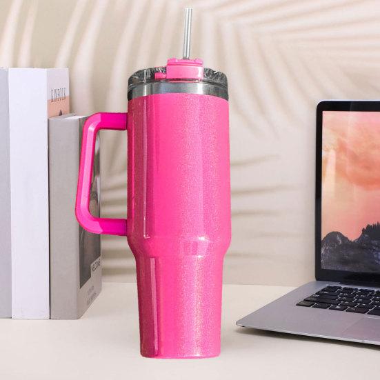 

Автомобильный стакан герметичные дорожные аксессуары яркий цвет автомобильный изолированный стакан для пикника с крышкой соломинка прочный напиток вода яркий цвет