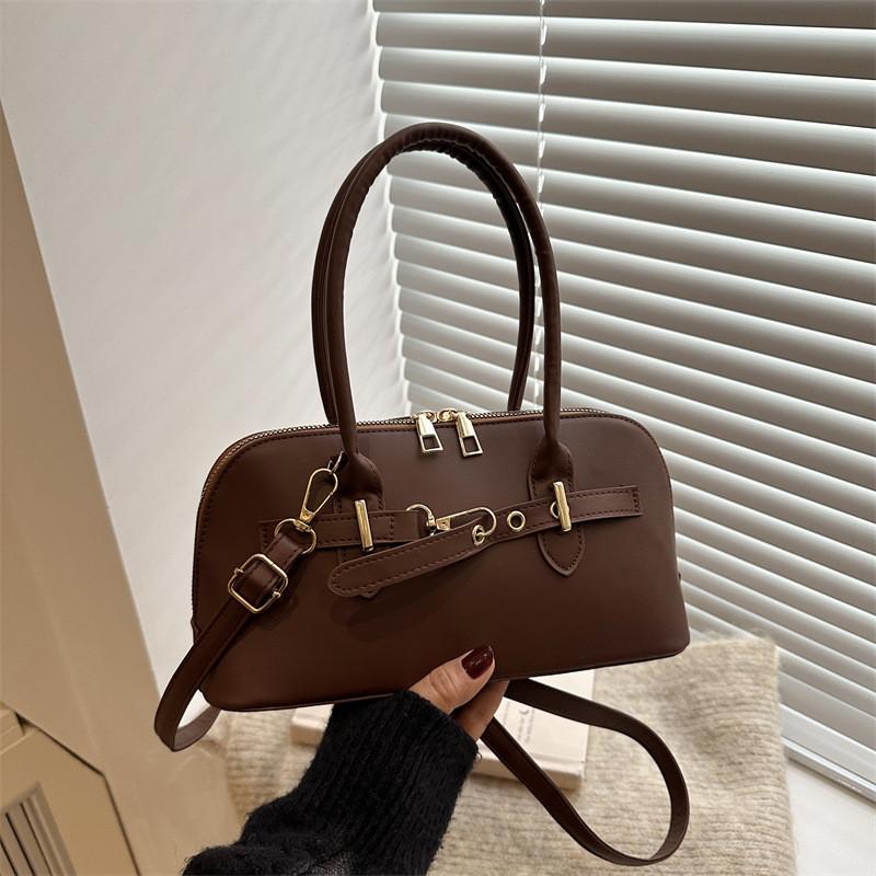 Retro Small Crossbody Bag For Women With Spliced Fabric And Zipper Closure For Daily Use