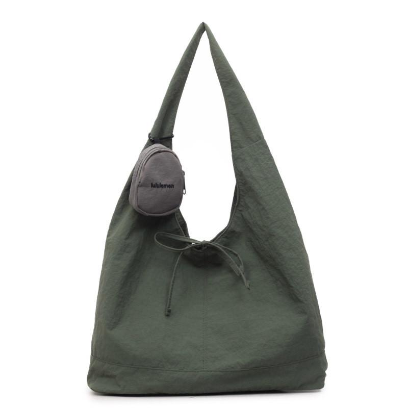 Fashion Nylon Tote Bag With Lazy Bow Knot For Daily Casual Women