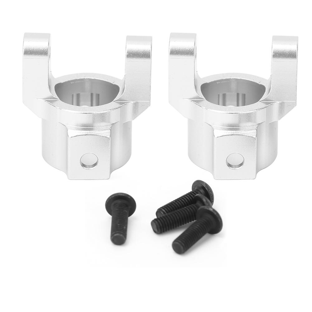 Aluminum Alloy Caster Mount (l R) Parts Fit for RGT 1 10 EX86100 RC Car ModelSilver R86022S