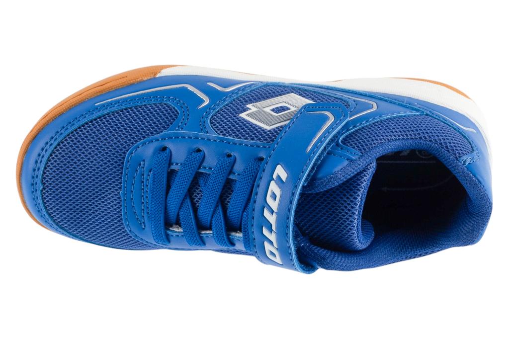 Lotto Skeyla K, for Boy blue Indoor football trainers