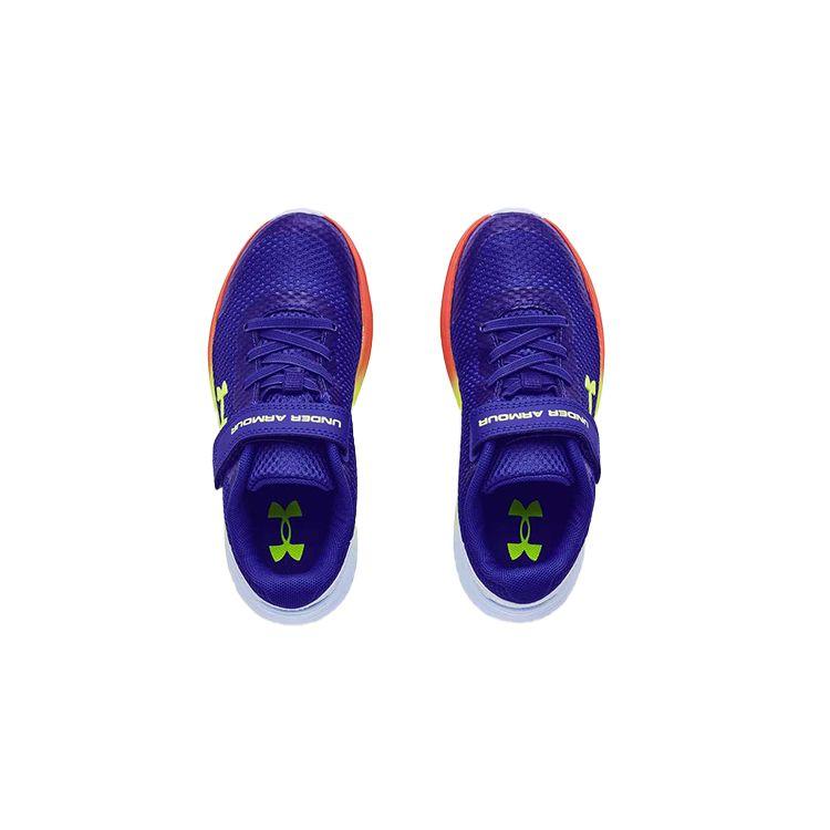 Under Armour Surge 2 Comfortable Versatile Shock Absorbing Durable Low Top Running Shoes Kids Sneakers Blue 3024103-500