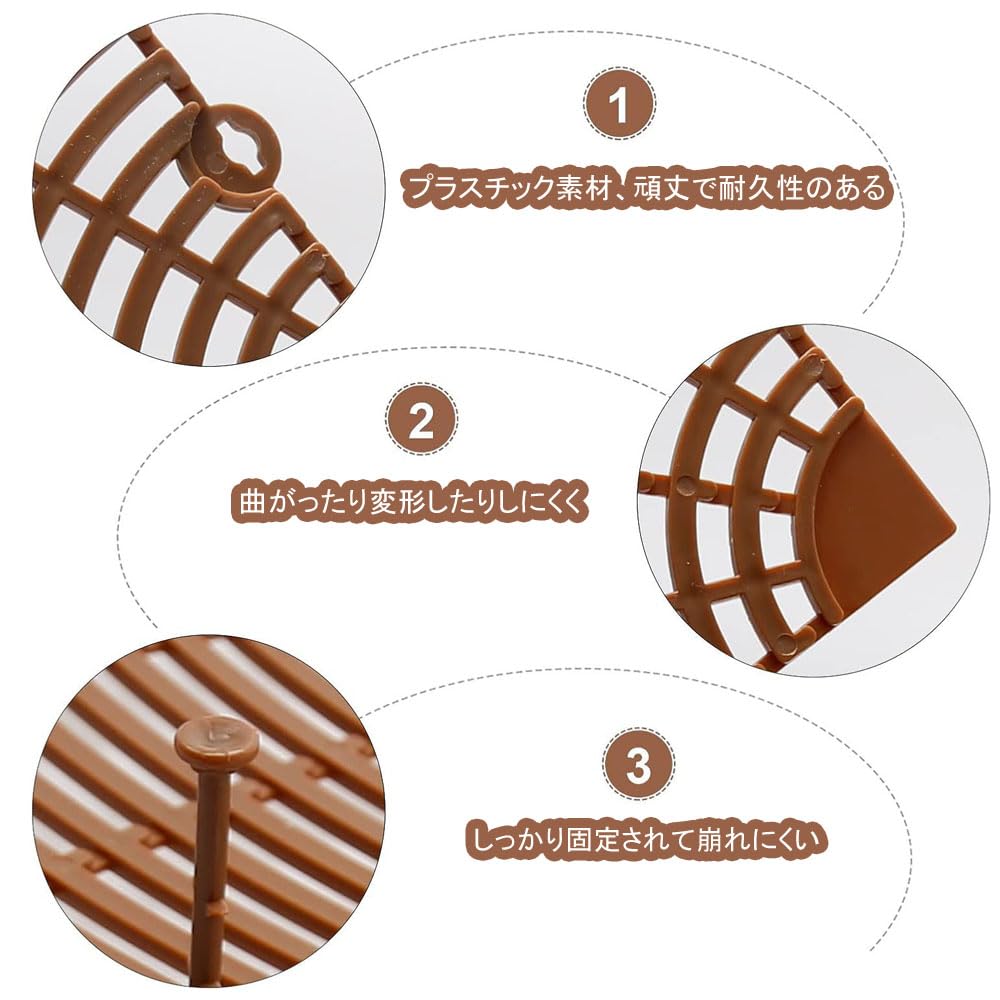 30cm Průměr Květináč Ochrana Půdy Půda Kočka a Pes Hrabání v Květináči Ochranný pro Vnitřní a Venkovní Zahradnické Potřeby Sada Mřížky, Krytu, Kulatý,