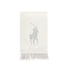 Polo Ralph Lauren Solid Color Design Wool Wool Scarf Men's Gray WAPOSCV0J320275