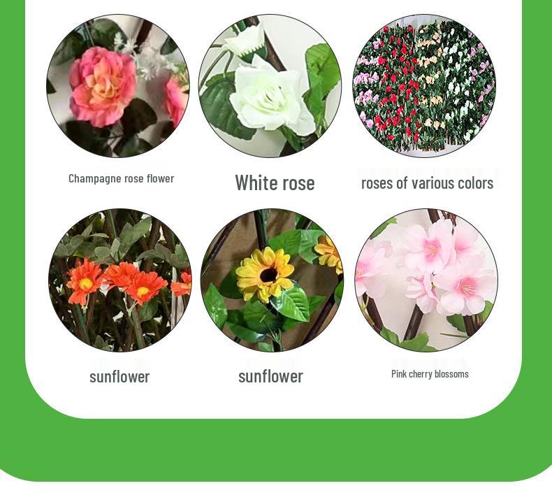 Expandable Pastoral Ivy Leaf Fence: Outdoor Green Hedge for Garden or Courtyard Decoration