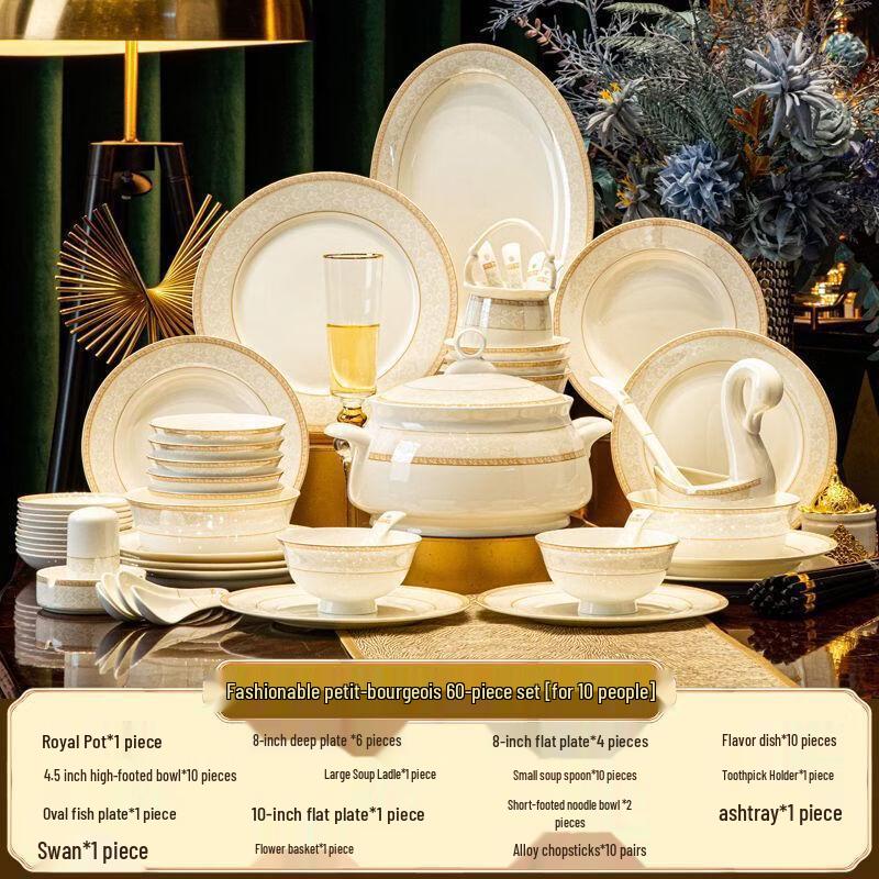 Jingdezhen Ceramic Dinnerware Set