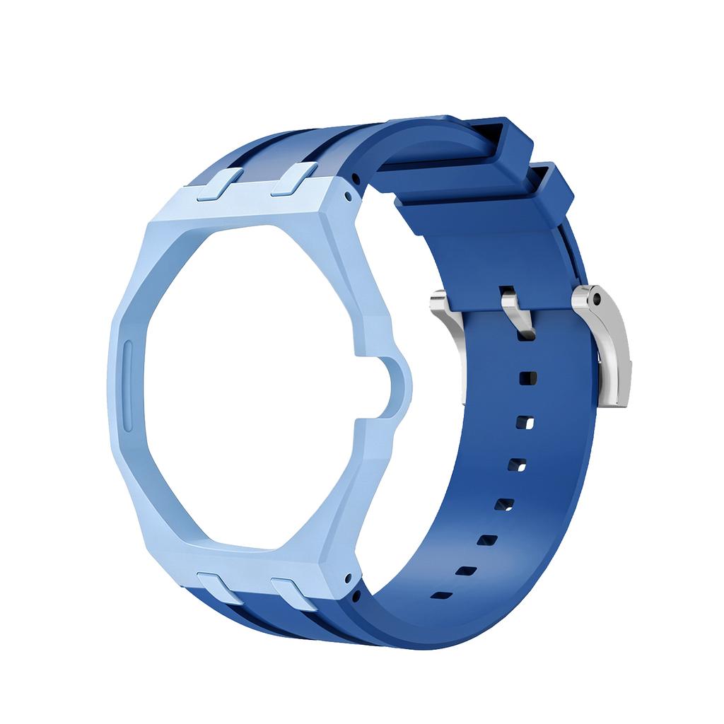 Eramic Case Silicone Strap For Swatch Royal Pop Replacement Watch Band