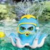 Sea Creature Sprinkler Summer Fun Water Sprayer Simple Backyard Activity Rotating