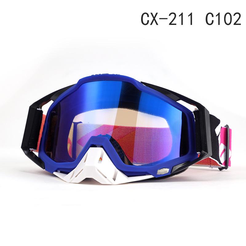 Gafas de Moto y Esquí a Prueba de Viento Transfronterizas: 100% Todoterreno, Equitación al Aire Libre y Protección para Descenso