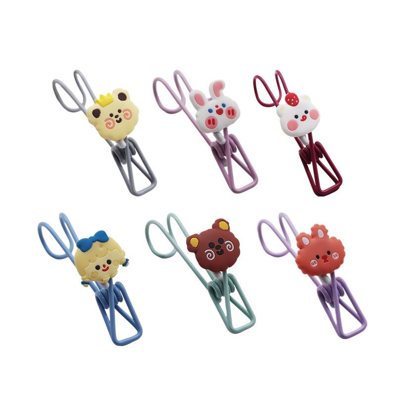 Ganci Appesi e Clip Colorate a Cartoni Animati per Vestiti e Calzini dei Bambini