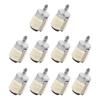 ABYN-Sink-In Fuel Filter For Chainsaw Brush Cutter Lawn Mower Garden Power Tools 10Pcs Wool Fuel Filter Replacement