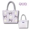 Hatayama Shoji Sanrio 3D Flower Series Tote Bag Kuromi H24 x W32 x 33202993 Approx. D9.5cm