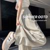 Yamamoto Ice Silk High Waist Pants - Summer Light, Loose, Slimming Draped Design
