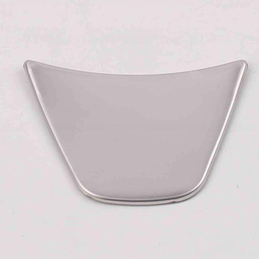 For Mitsubishi Eclipse Cross 2017-2021 Car Stick Trim Frame Body Styling Cover Garnish Steering Wheel Interior Kit Switch Stainless sliver