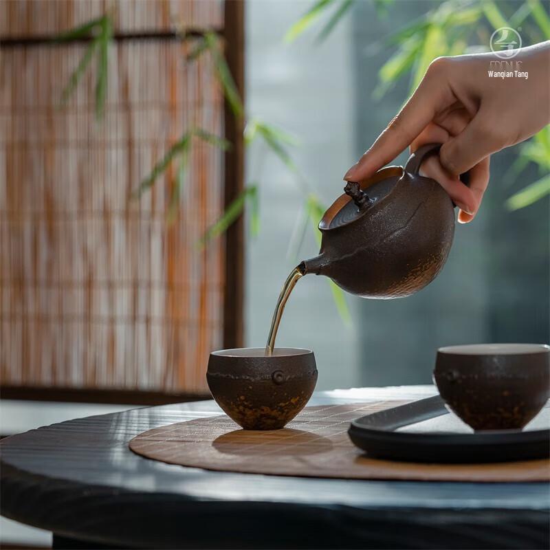 Edenus Rustic Glaze Portable Tea Set