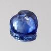 Natural Blue Sapphire Loose Gemstone Sri Lankan 12.5 Heart Shape September Birthday Birthstone