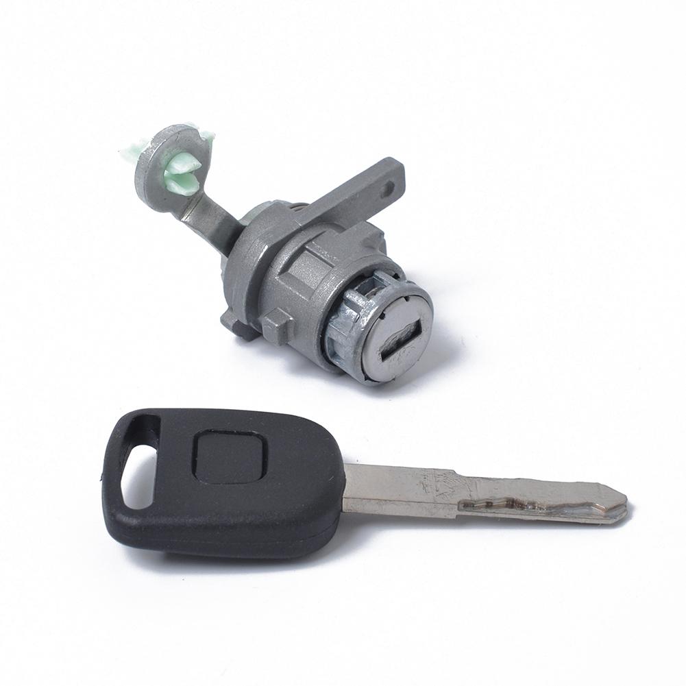Key Door Lock Cylinder 72181-SDA-A11 Designed Specifically Direct Fit For Honda Gray And Black Great Replacement