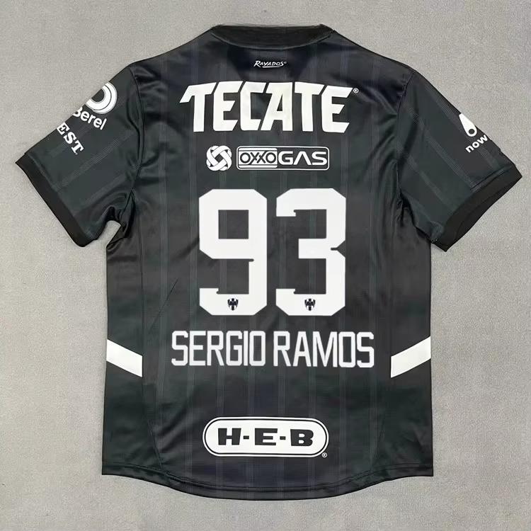 2025-2026 Season Bestselling New 3D Printed Monterrey Soccer Team Jerseys for Men and Women, Quick-Drying and Breathable T-Shirts S