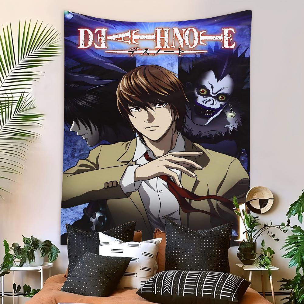 DDeath NNote Photography Backdrops Kids Birthday Photo Background Studio Portraits Photocall Props