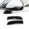Car Decoration Door Mirror Cover For Honda CRV /XRV/ZRV  2024 Carbon Fiber Chrome Silver Rain Deflector Styling