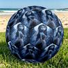 Corpse Bride Print Size 5 Soccer Ball, PU Wear Resistant Football for Match Training and Daily Practice, Birthday Gift for Soccer Fans