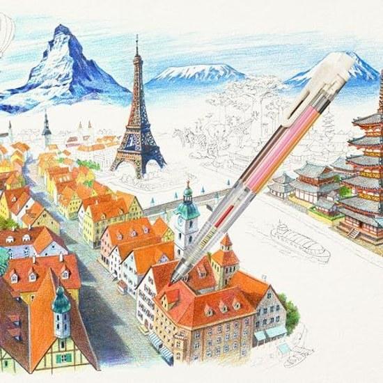 Pentel Art Multi 8 Color Core Colors XPH804
