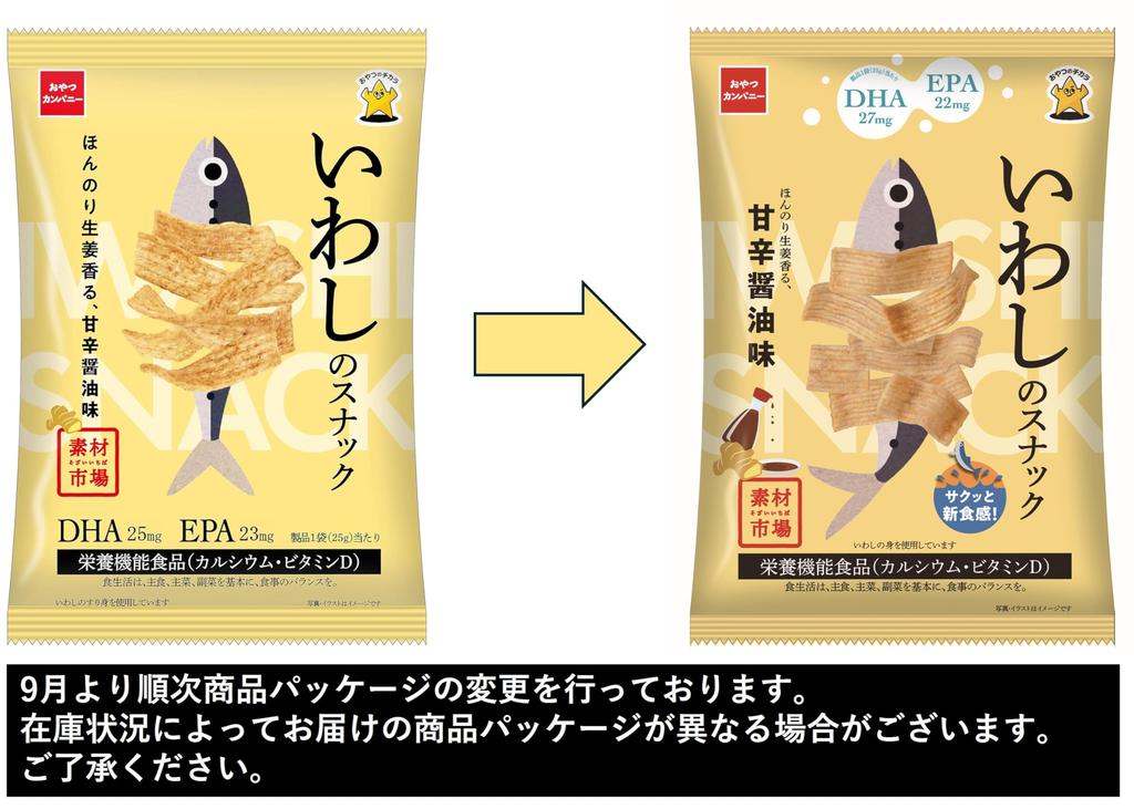 Baby Star Oyatsu Company Oyatsu Company Ingredients Market Sardine Snack Slight Ginger Flavor Sweet and Spicy Soy Sauce Flavored Sachets 25g x 24 Bags