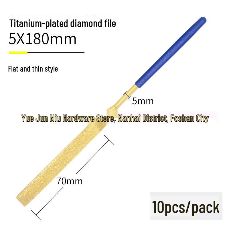 Handheld Diamond File for Aluminum Plate Removal