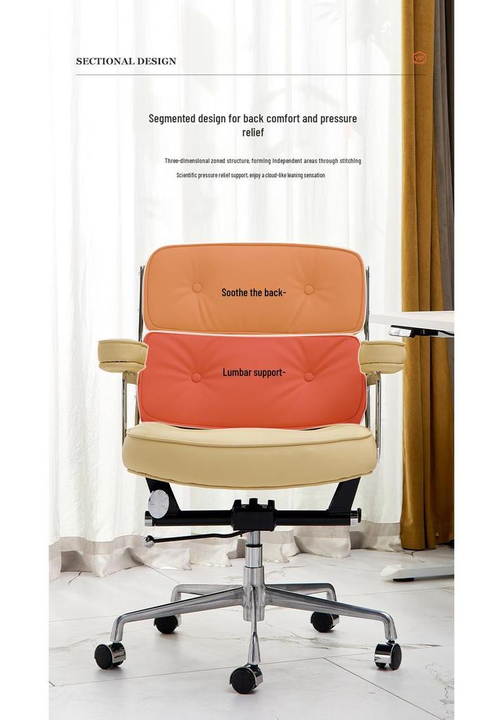 Ergonomic Swivel Computer Chair for Office, Home, Bedroom, Streaming, Study