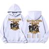 Unisex Lightweight Printed Long Sleeve Pullover Hoodie