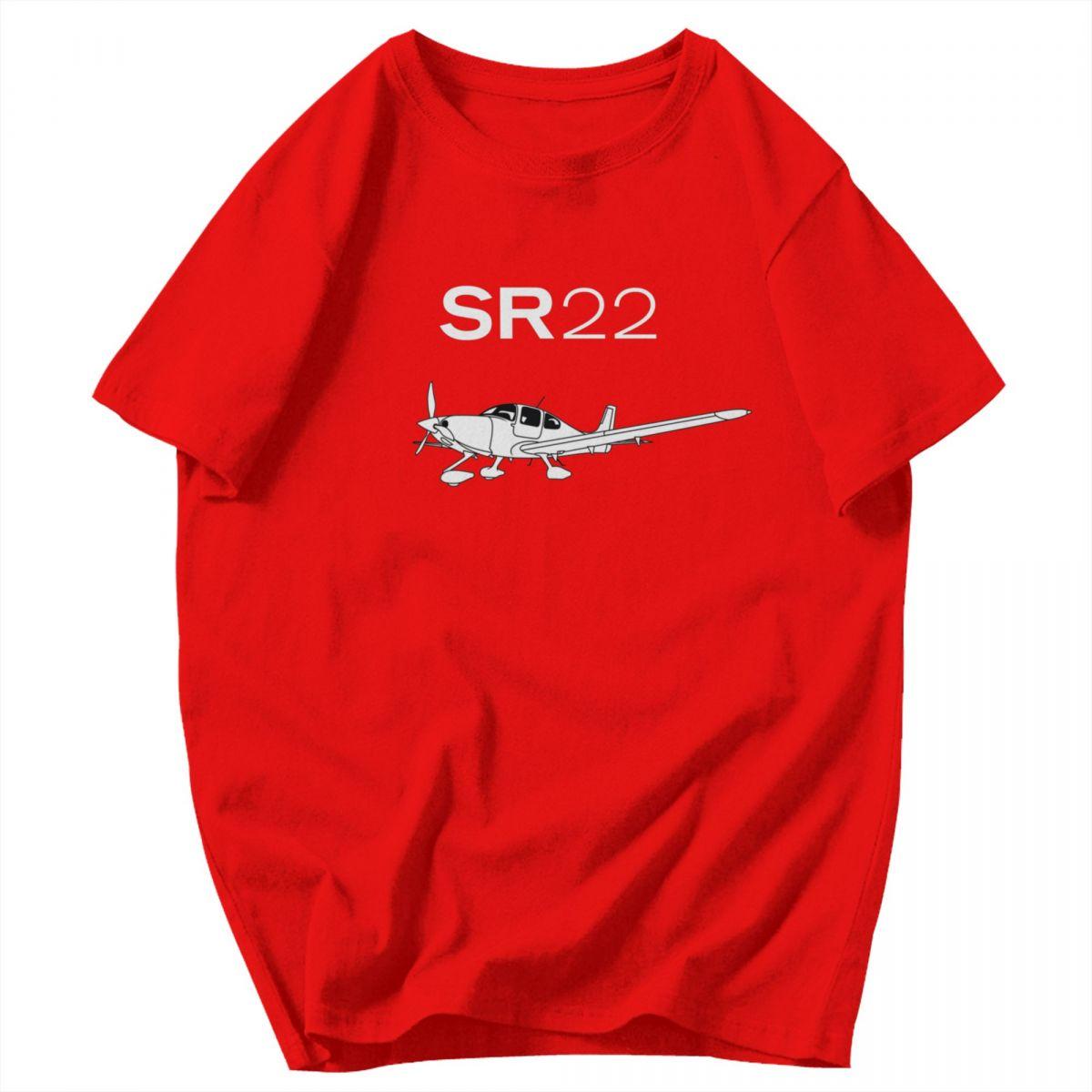 Men T Shirt Cirrus Aircraft Trending Pops Y2K Graphic Short Sleeve Unisex Clothes T Shirts S