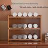 Dustproof Tabletop Cup Holder & Storage Rack for Tea and Coffee Cups