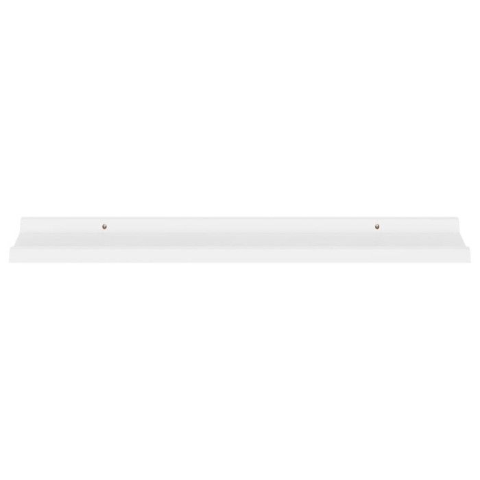 VidaXL Wall Shelves 4 Pcs White 80x9x3 Cm