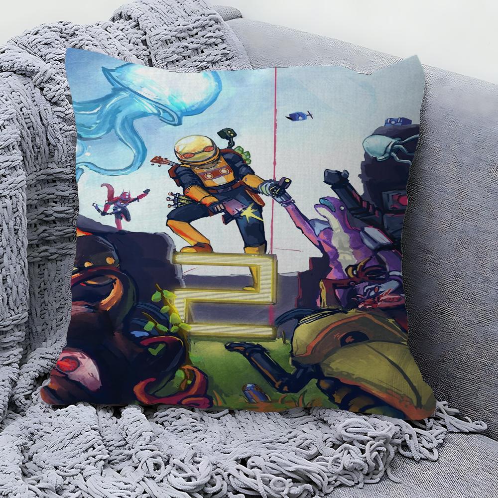 Risk Of Rain Pillowcase Toon Gift Cushion Cover Bedroom Home Sofa Chair Seat Decor Pillow Case