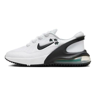 Air Max 270 Go Fl Mesh Casual Versatile Shock Absorbing Durable Low Top Kids Sneakers Kids Sneakers White Black FV0513-100