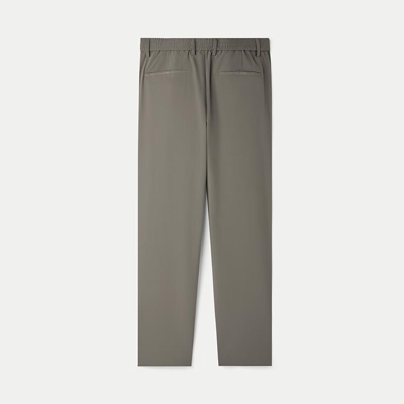 HLA Men's Summer Light Business Cropped Tapered Pants