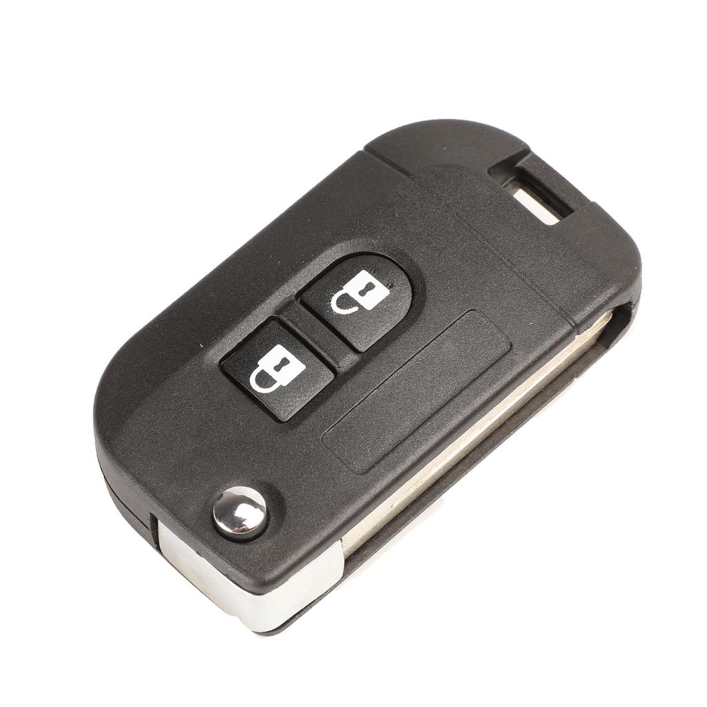 jingyuqin 2B Folding Remote Car Key Shell Case Fob Cover For Nissan Qashqai primera Micra Navara Almera