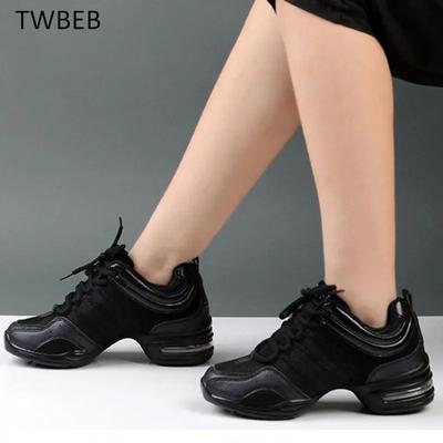 Scarpe Jazz da Donna Salsa Modern Hip Hop Sneakers da Ballo Bambini Insegnante Donna Ragazze Scarpe da Ballo Sportive Sneakers da Donna