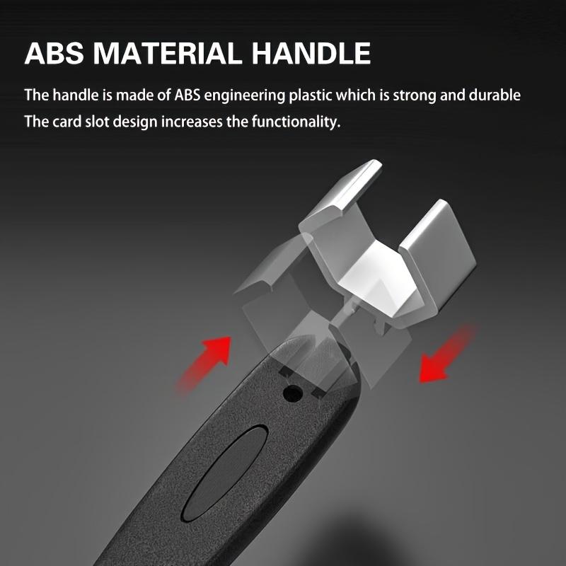 Multifunktioneller verstellbarer Schraubenschlüssel, Universeller Aluminiumlegierungs-Doppelkopf-Maulschlüssel, Reparatur von Badezimmerarmaturen und Spülbeckenrohren
